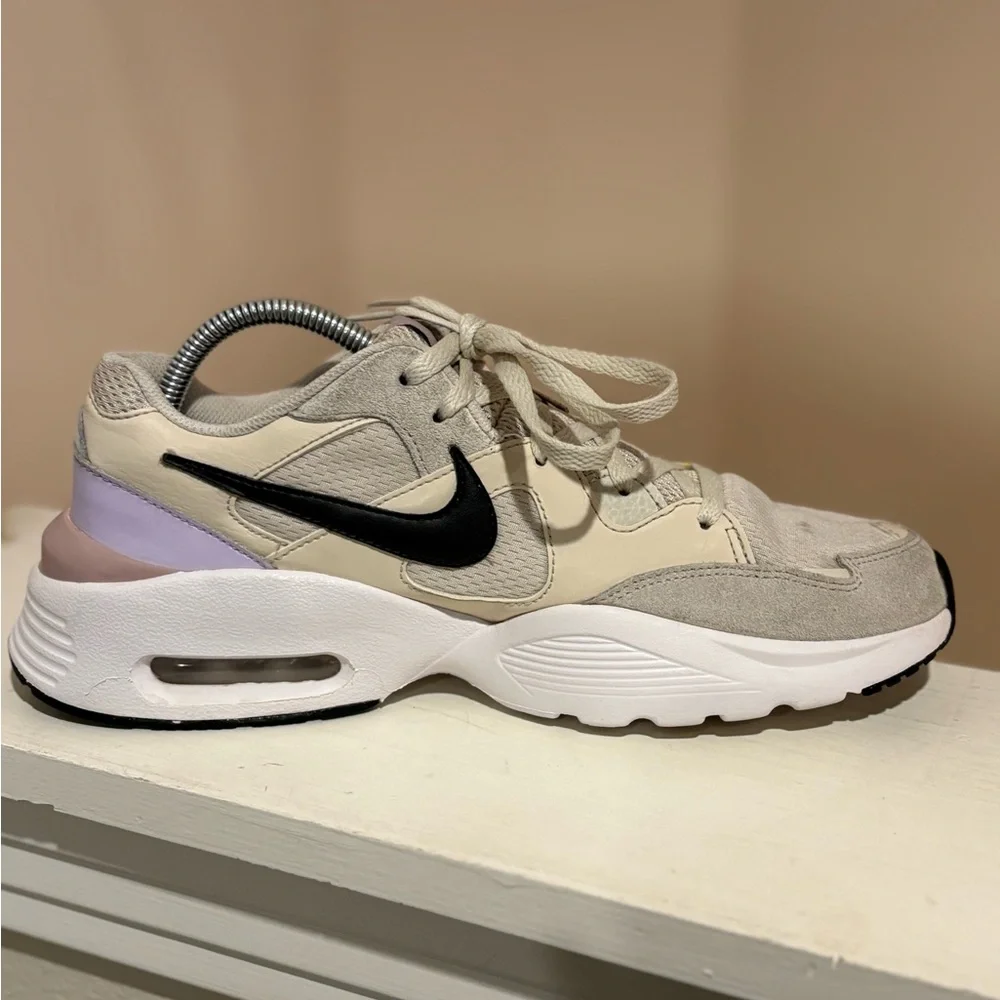Nike Air Max Fusion Light Orewood Brown/Black /Purple Womens Size 9.5 Pre-owned - Picture 5 of 10